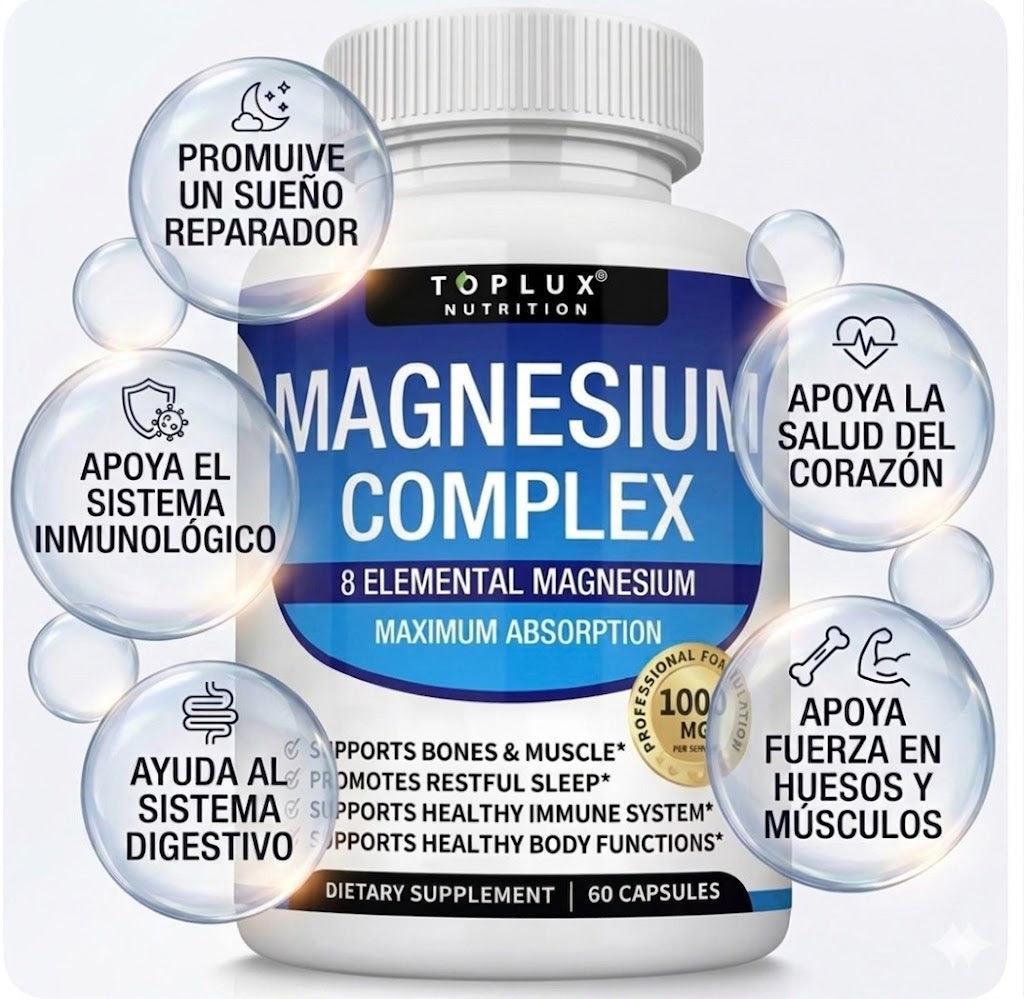 MAGNESIO COMPLEX 8 ELEMENTAL 1000 mg