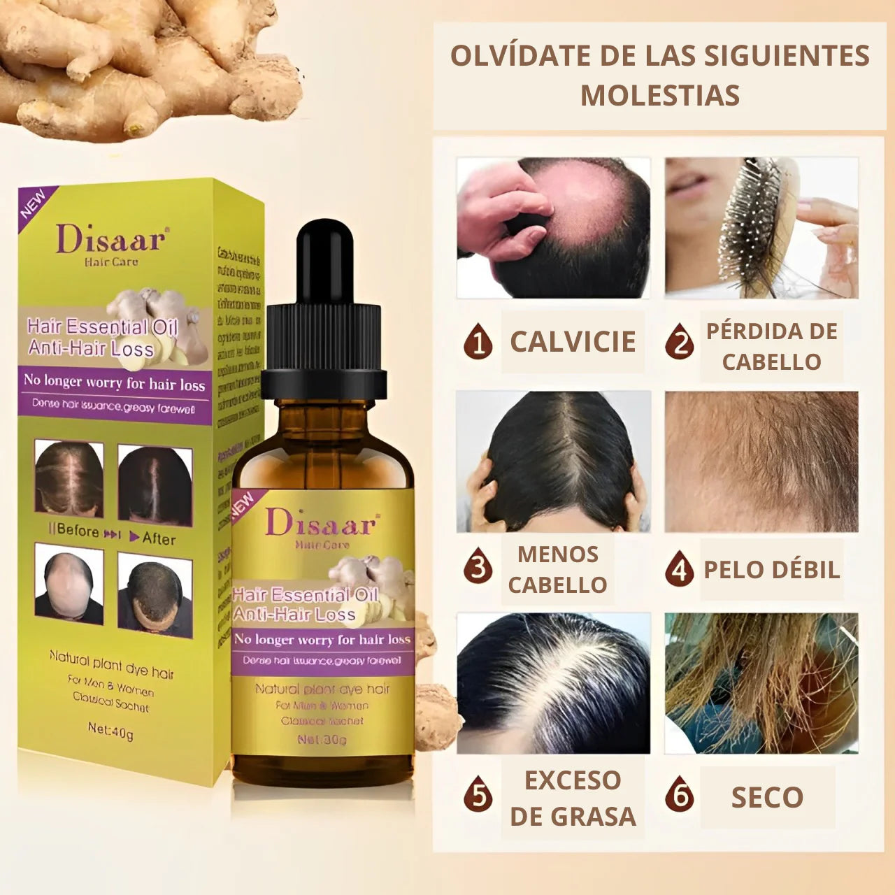 ACEITE  ANTICAIDA  HAIR CARE