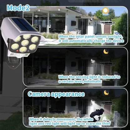 PACK X3 FOCO SOLAR TIPO CAMARA SENSOR