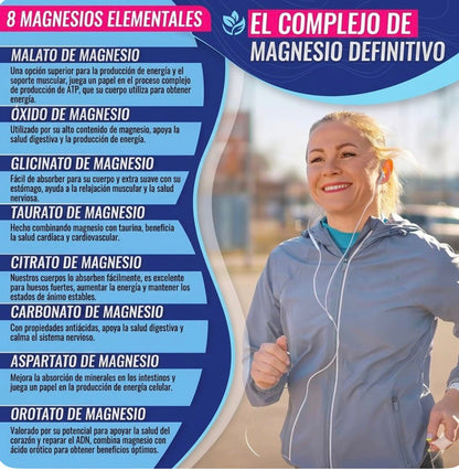 MAGNESIO COMPLEX 8 ELEMENTAL 1000 mg